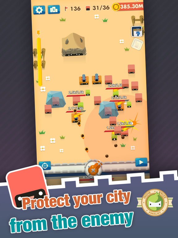 Screenshot #4 pour Eternal Cannon Idle Shooting