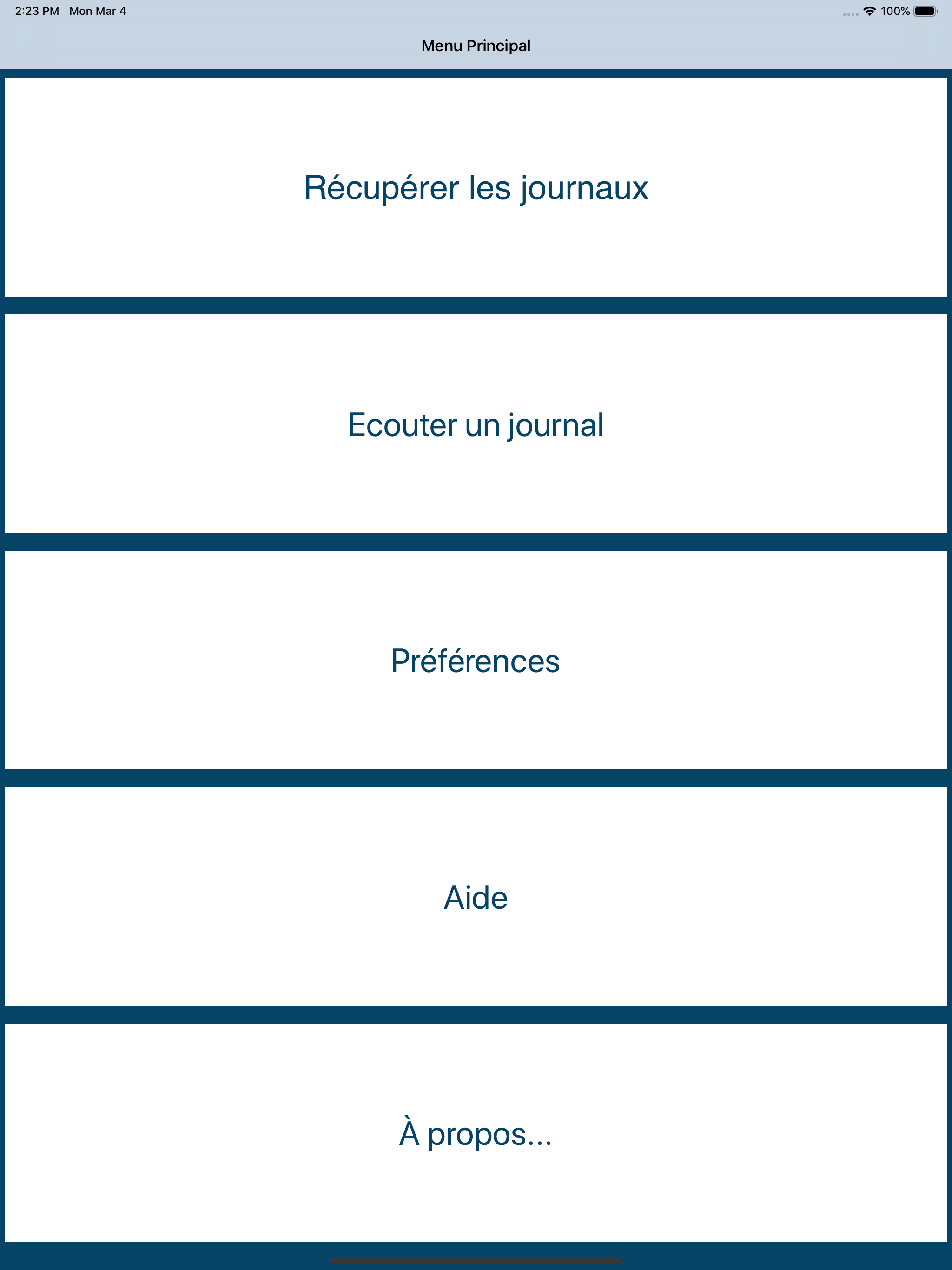 Vocale Presse