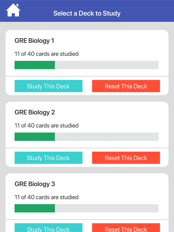 Screenshot #5 pour GRE Biology Flashcards