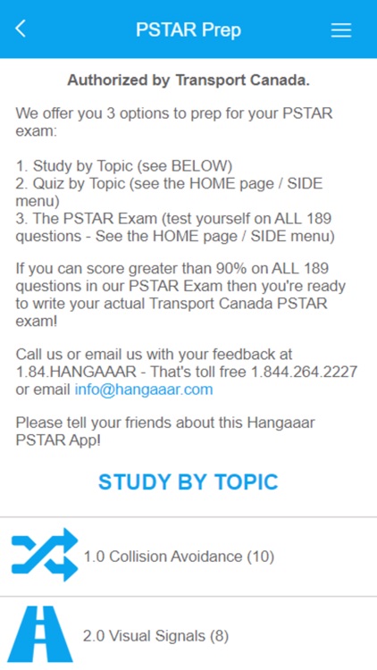 PSTAR - Transport Canada