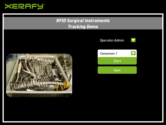 Screenshot #4 pour RFID Surgical Instruments