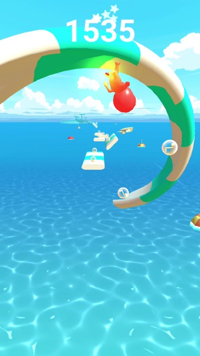 Aqua Dash: EDM Runner !!! screenshot 2