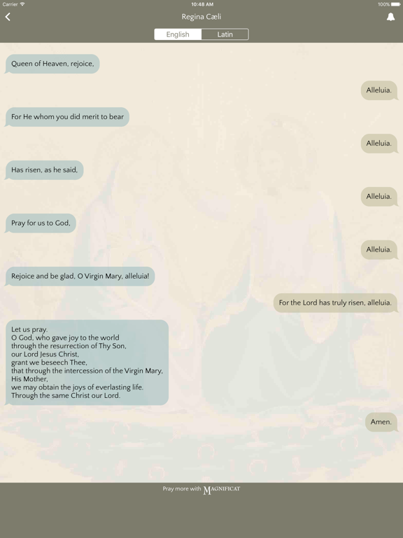 Praying the Angelus iPad screenshot 2 - Reference app