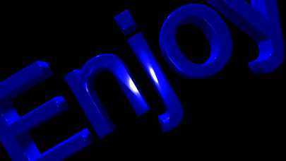 Banner 3D - scrolling text app Screenshot