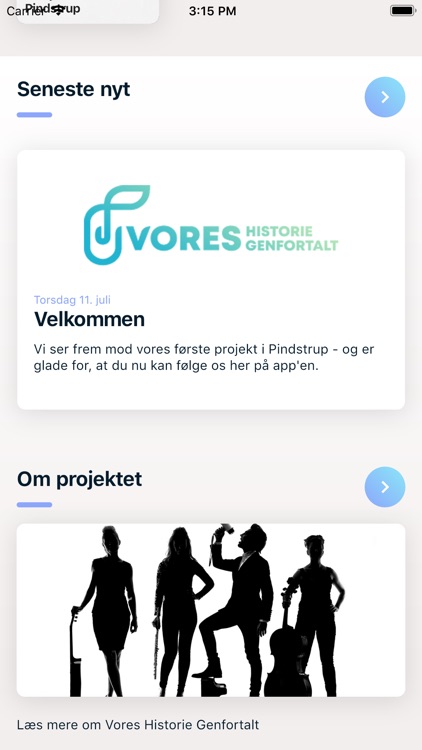 Vores Historie Genfortalt