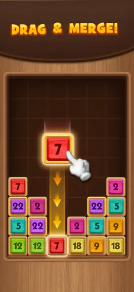 Game screenshot Drag It Merge: Number Block 3D hack