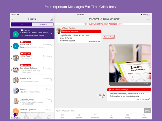 Office Chat, Work Messaging screenshot 4