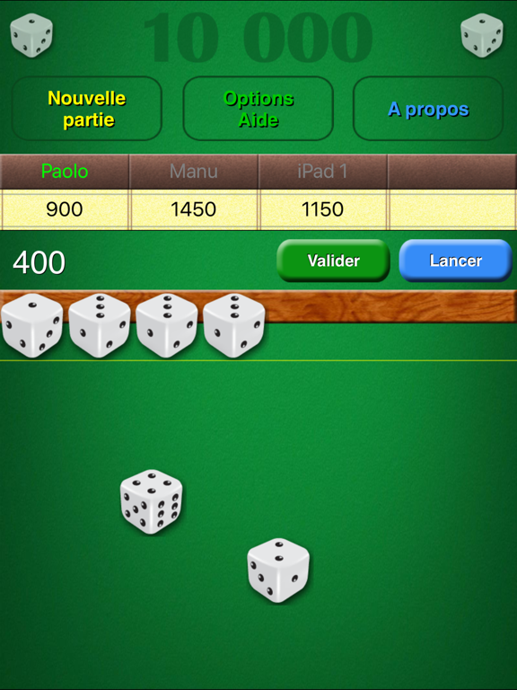 Screenshot #6 pour Jeu de Dés : le jeu des 10000