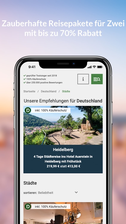 touriDat - Urlaub & Hotels