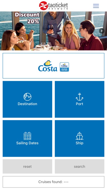 Ticketcosta - Cruises