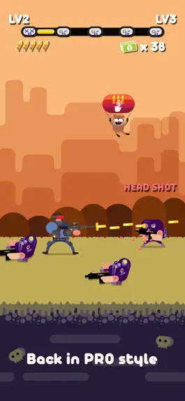 Game screenshot Gun Force PRO: shoot for watch mod apk