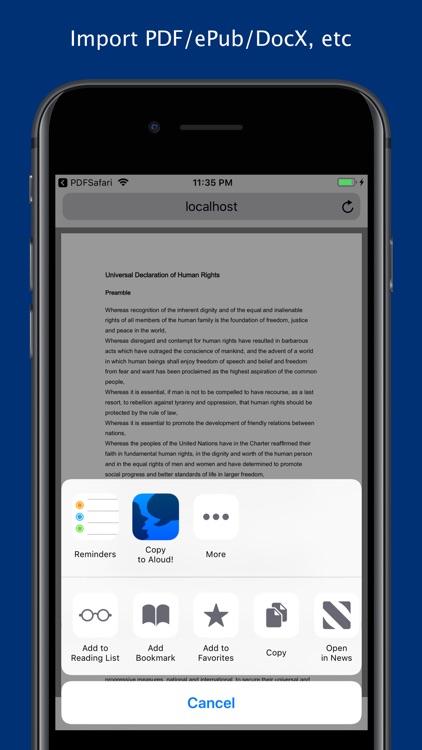 Aloud! - Text to speech screenshot-3