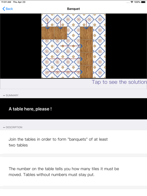100×3 Logic Games iPad screenshot