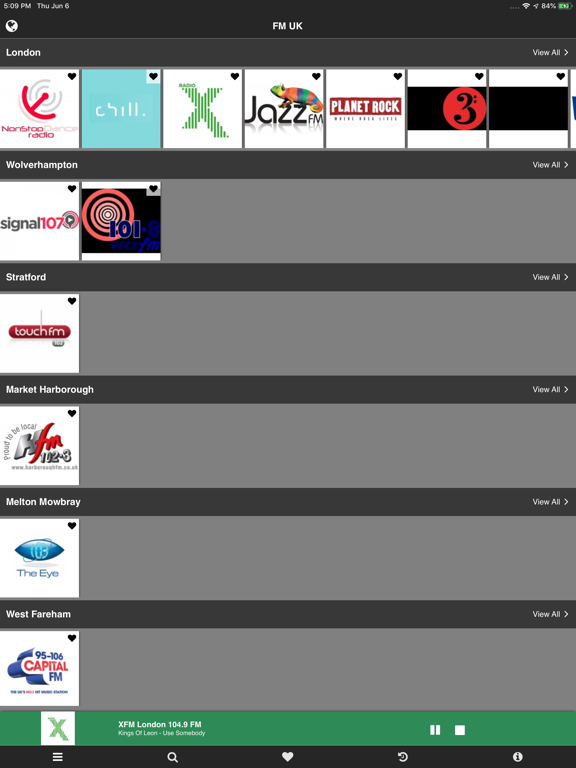 Screenshot #4 pour FM Radio UK