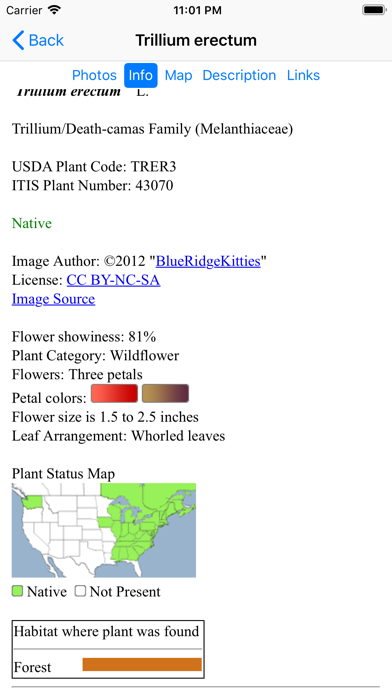 Ohio Wildflowers Screenshot