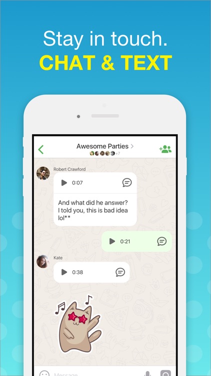 Video Calls & Chat – Agent