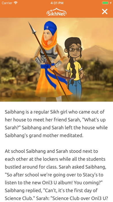 SikhNet Stories Screenshot