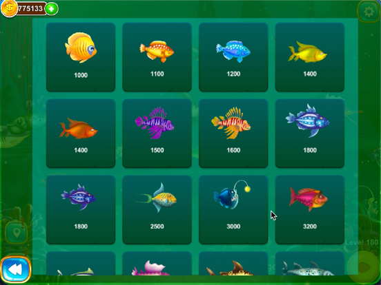 Match 3 fish game iPad screenshot 6 - Games app