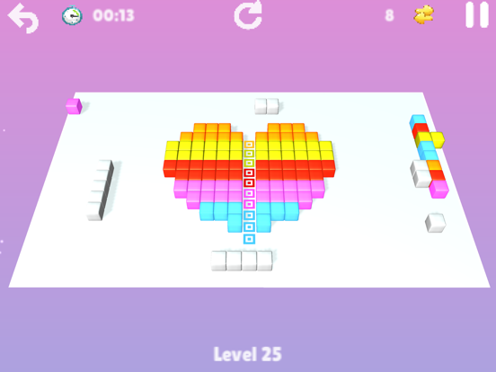 Cubes : brain teaser iPad app afbeelding 1