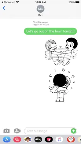 Game screenshot Love Is... Stickers mod apk