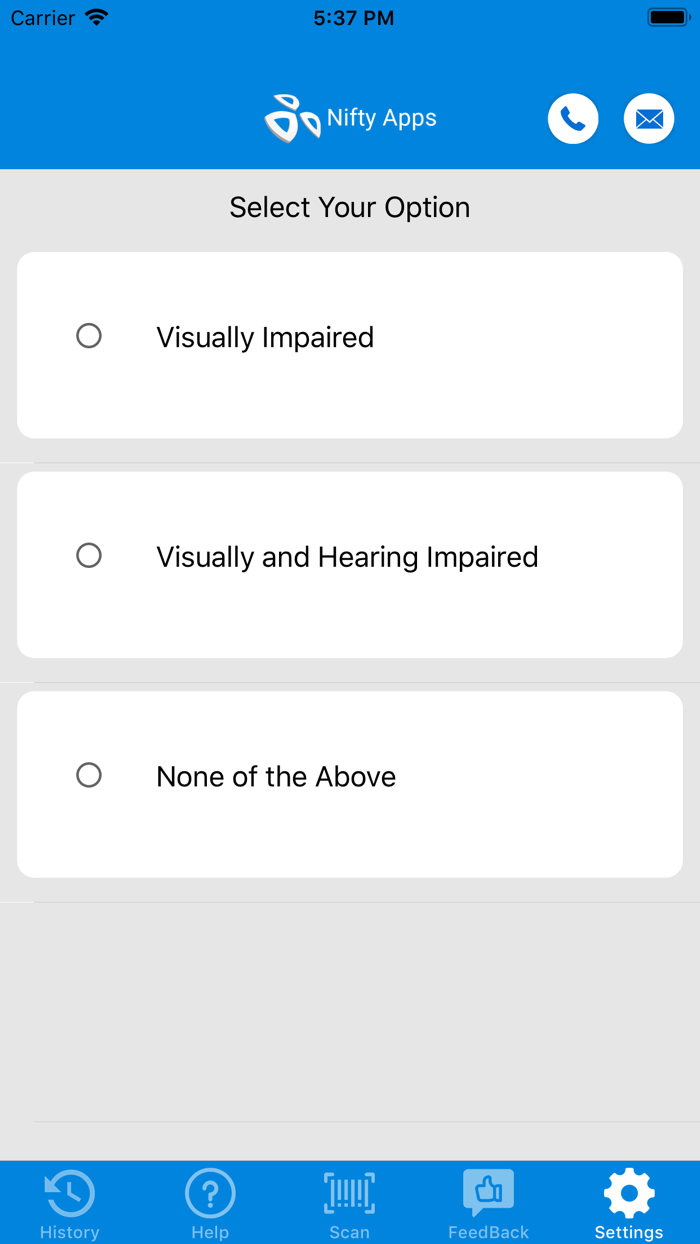 Nifty Currency Recognization