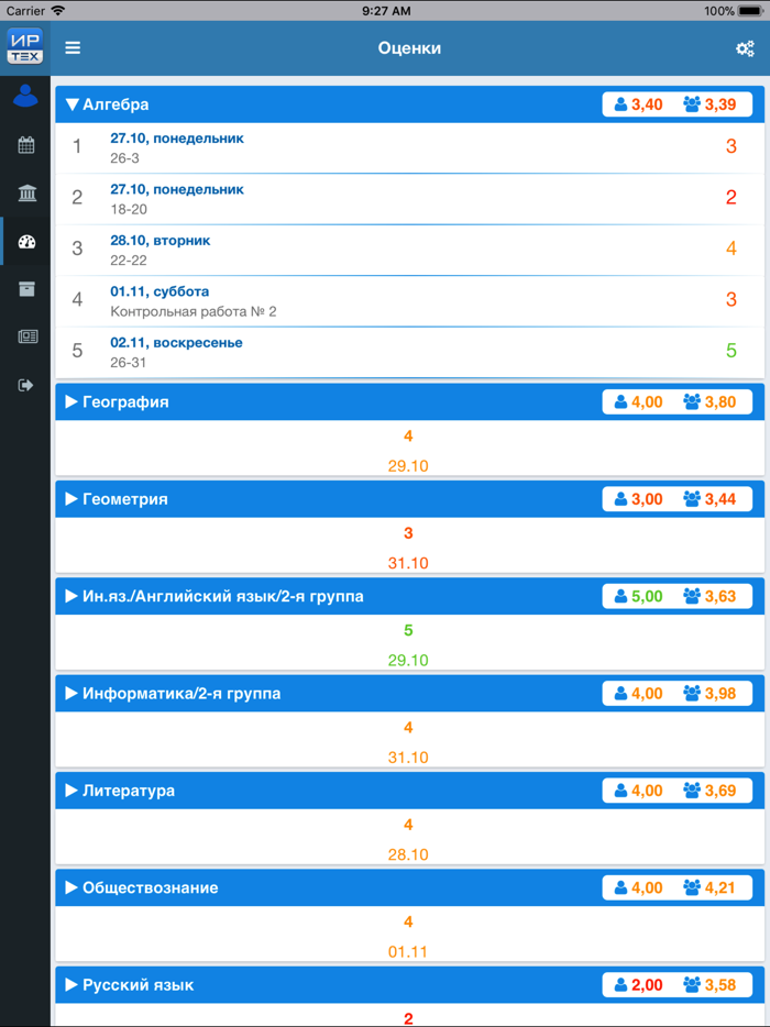 Школьный Дневник СГО