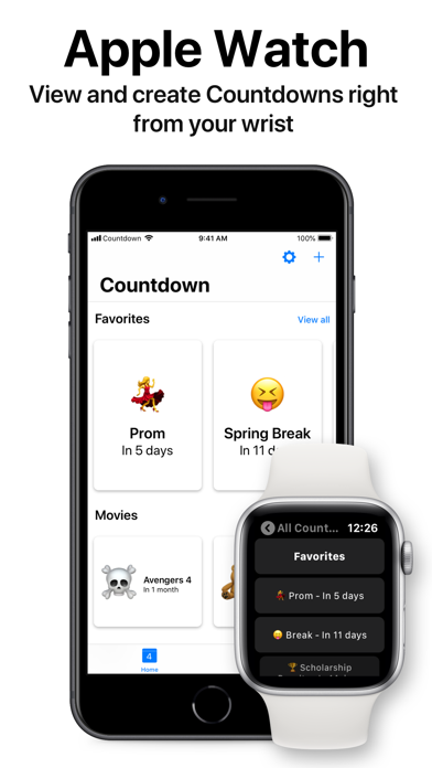 Countdown - Countdown to Dates iPhone screenshot 5 - Utilities app