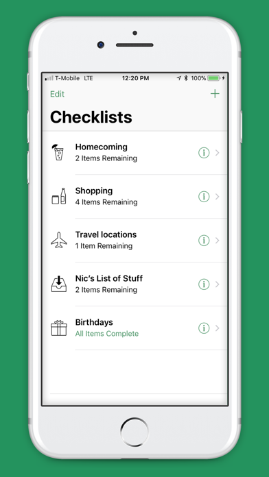 Checky - Checklist Manager Screenshot