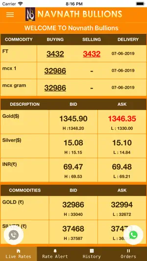 Navnath Bullions screenshot 1