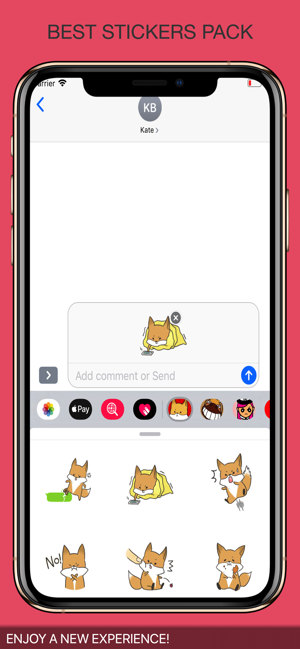 Fox Carman Stickers(圖2)-速報App