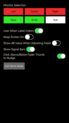 XAir Monitor Mixer screenshot 2