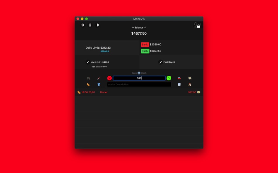 #7. Money'S (macOS) 由: Enes Akkus