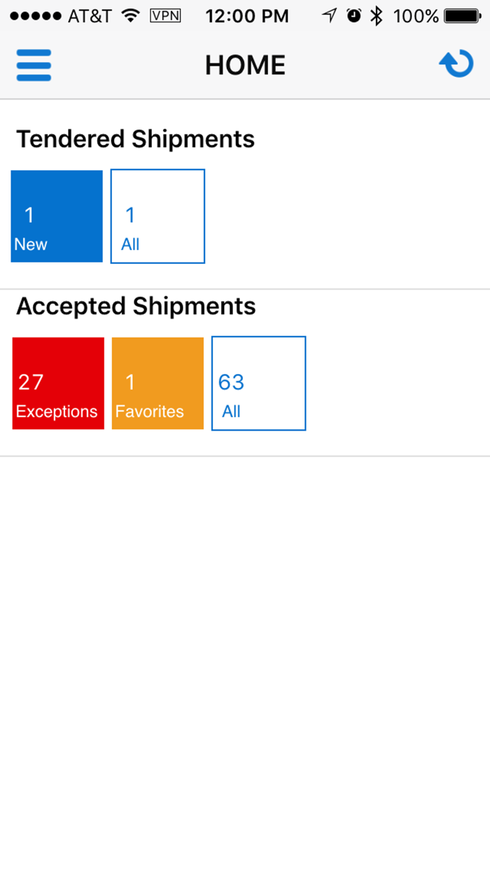 Oracle Transportation Mobile