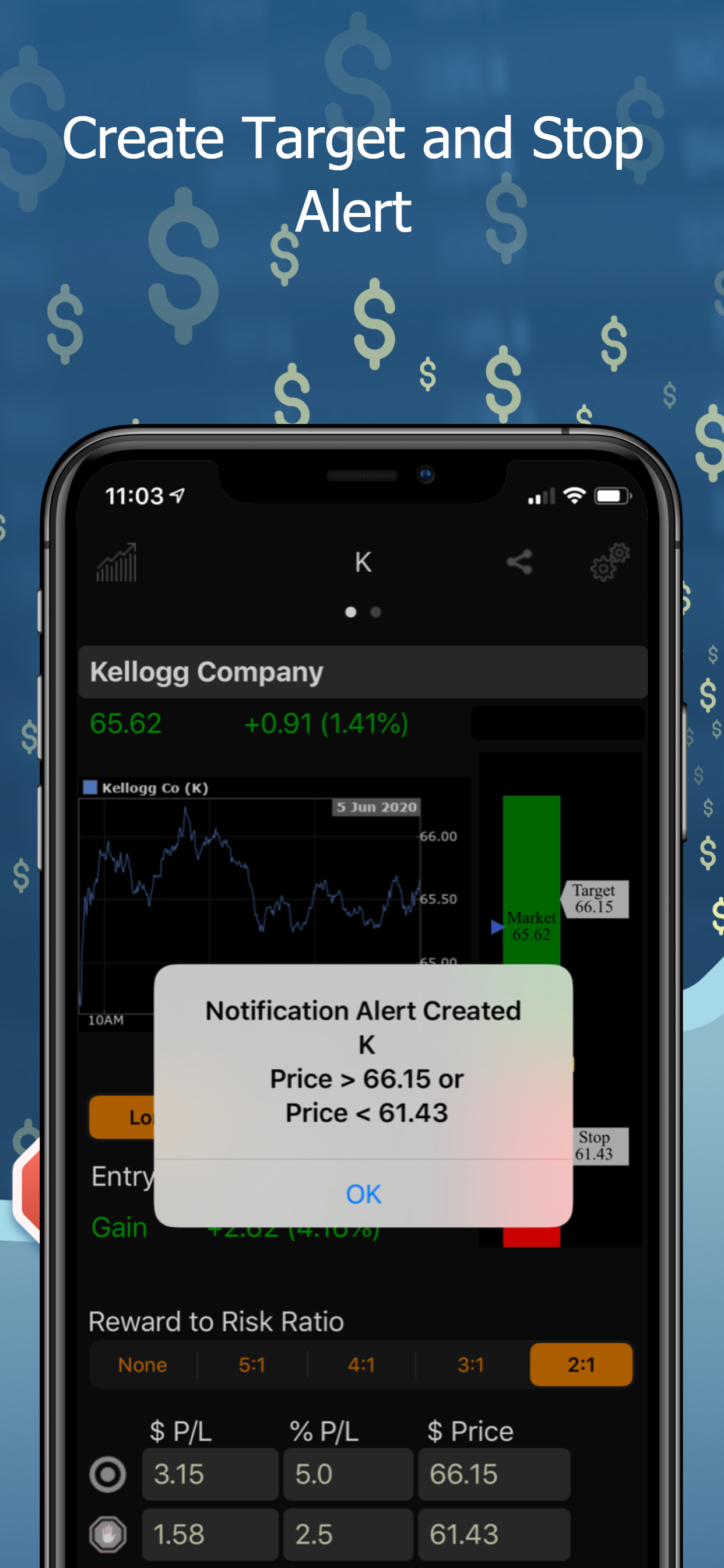 Stock Target Stop Calculator screenshot 5