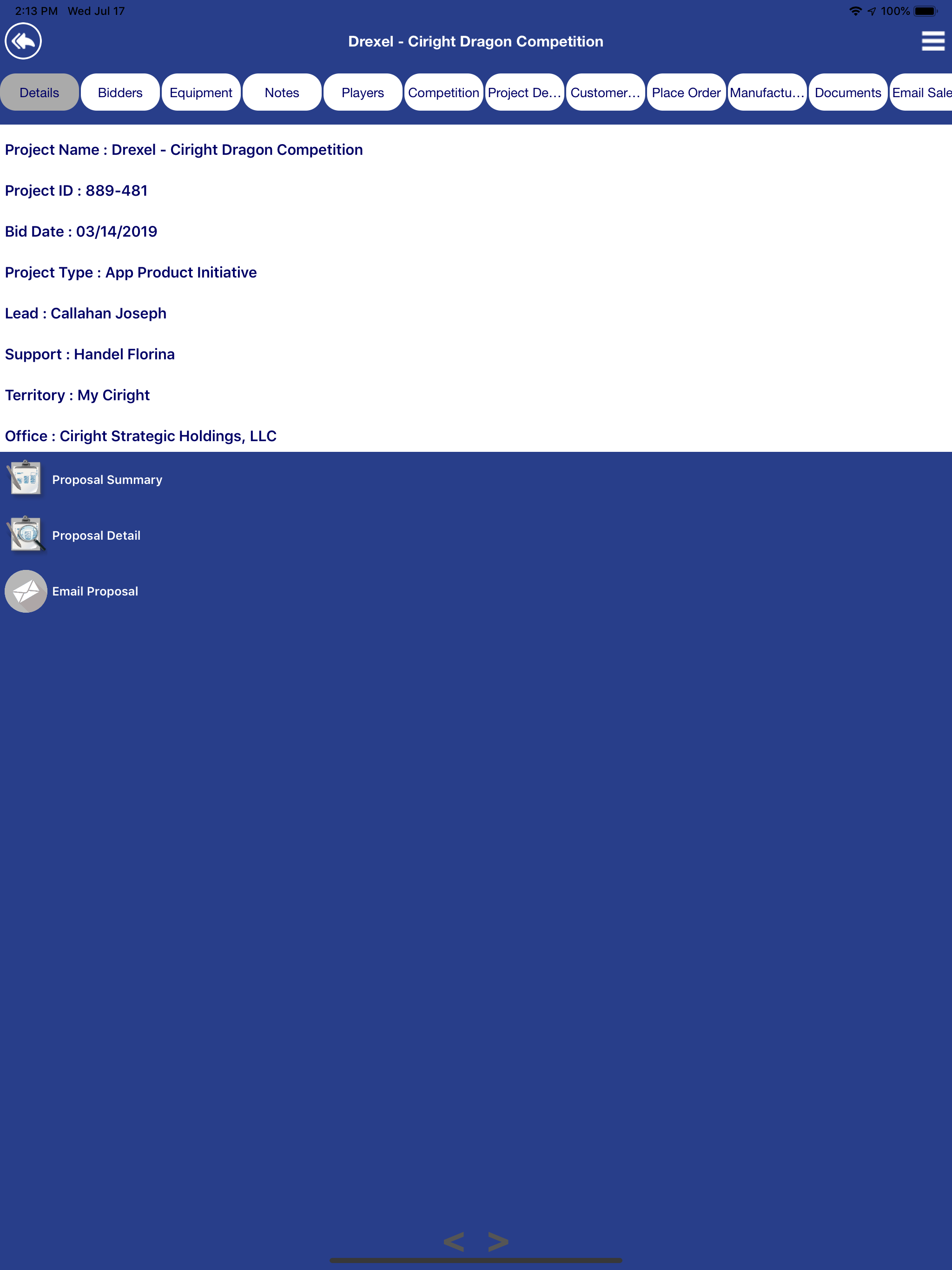Bids screenshot 6