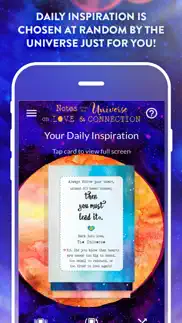 notes from the universe on iphone screenshot 2
