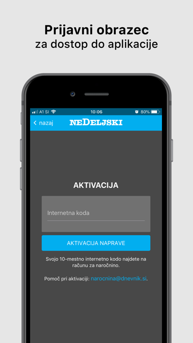 Nedeljski dnevnik Screenshot