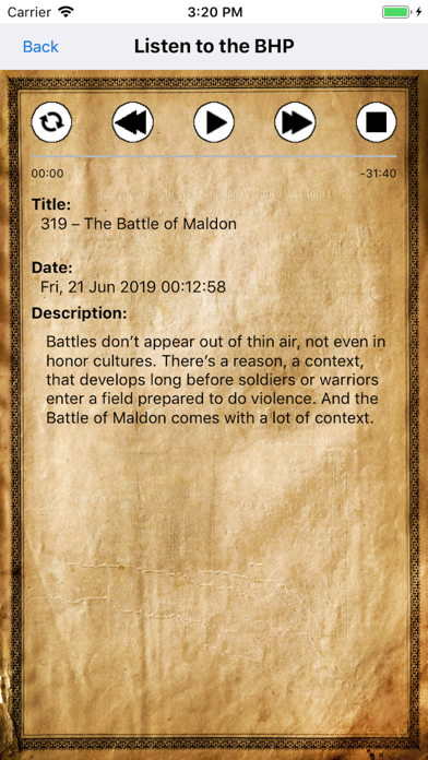 British History Podcast iPhone screenshot 3 - Education app