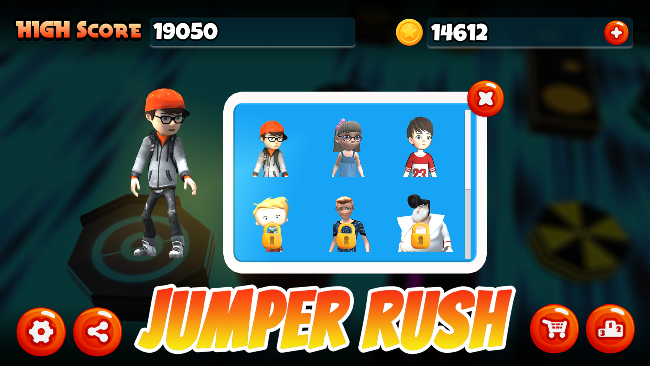 Jumper Rush! Hack screenshot 5 - iOS game interface