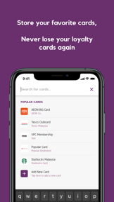 Givs - Loyalty & Reward Cards screenshot