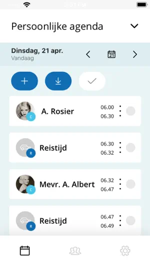 De Zorgapp screenshot 1