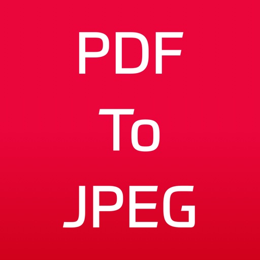 PDF to JPEG / PNG iOS App