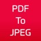 PDF to JPEG / PNG