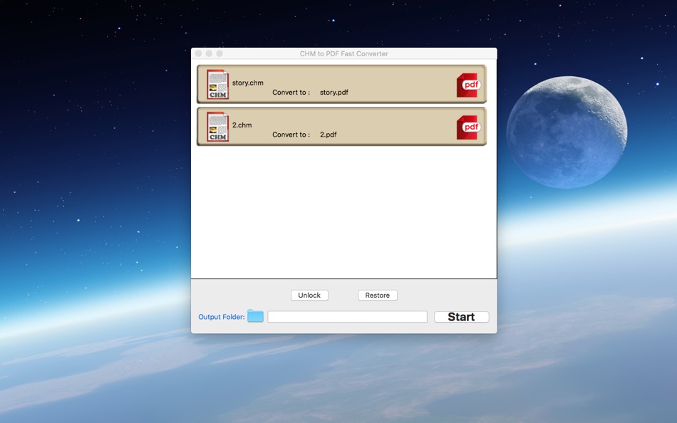#1. CHM to PDF Fast Converter (macOS) 由: 跃军 龚