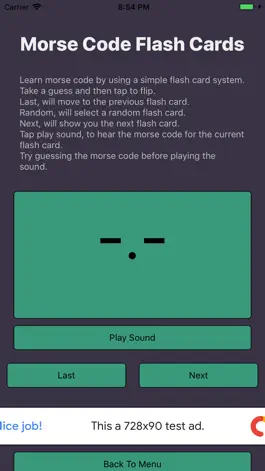 Game screenshot Morse Code Flashcards+Quizzes hack