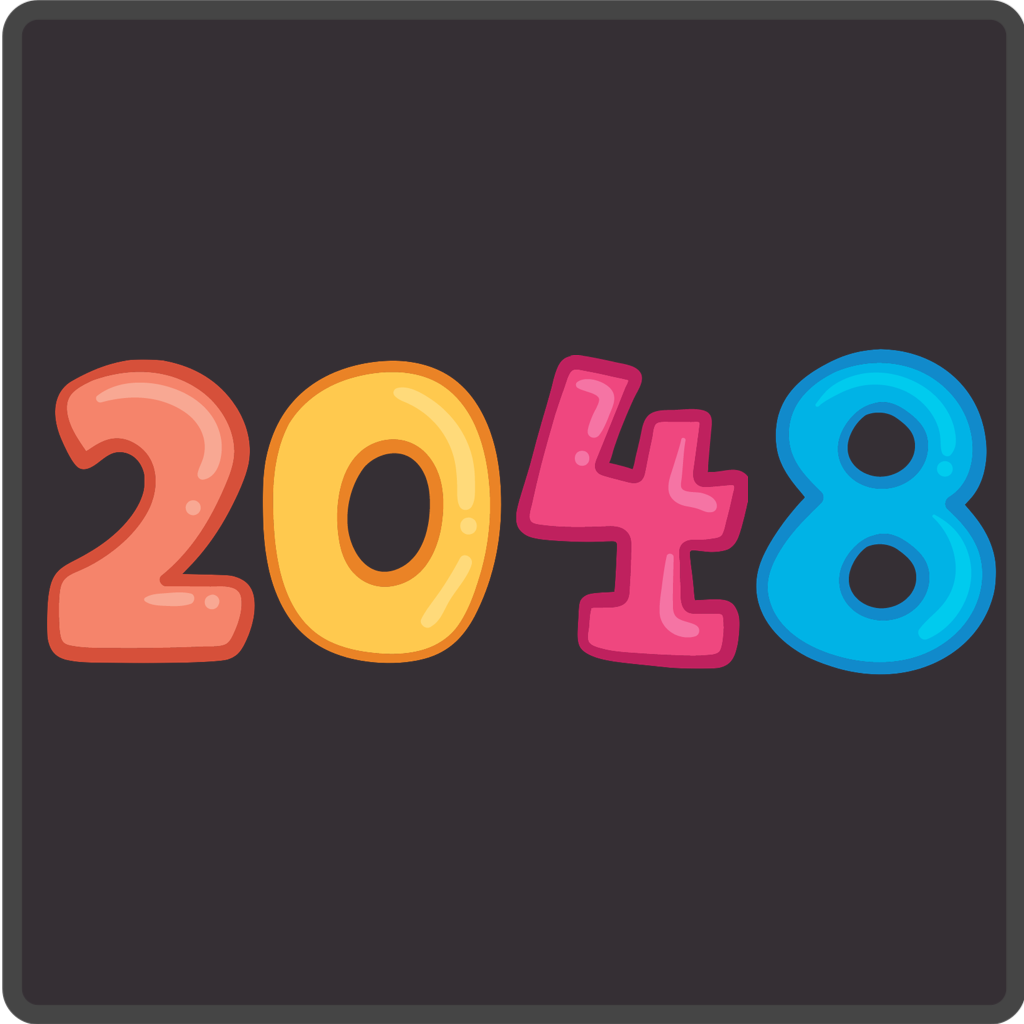 2048 - New Puzzle Game App Icon