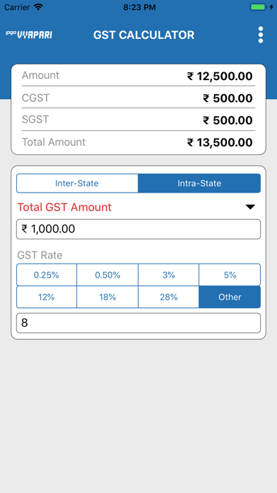 How to cancel & delete GST Calculation from iphone & ipad 4