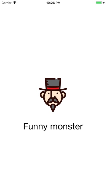 Funny monster