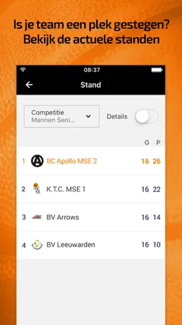 Game screenshot Basketball.nl apk