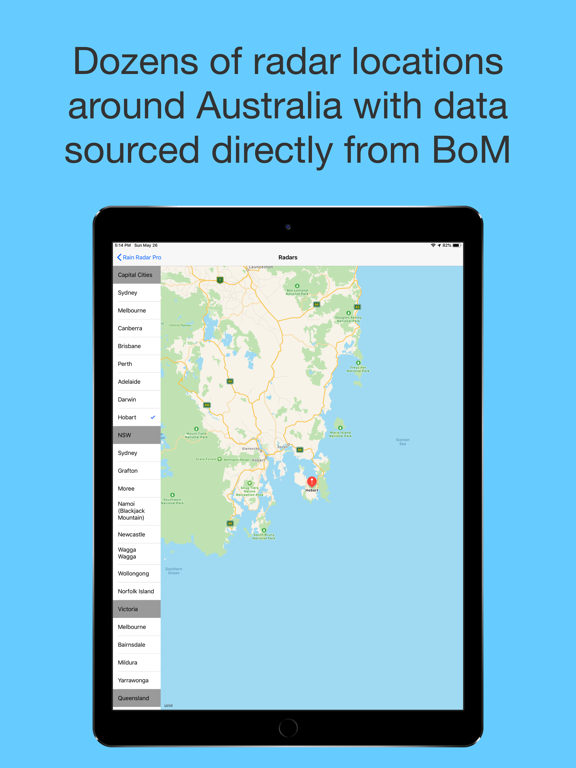 Screenshot #5 pour Rain Radar Lite - Aus Weather